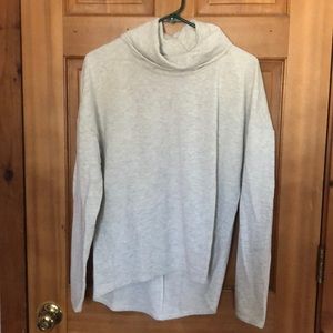Hardly worn grey apana cowl neck
